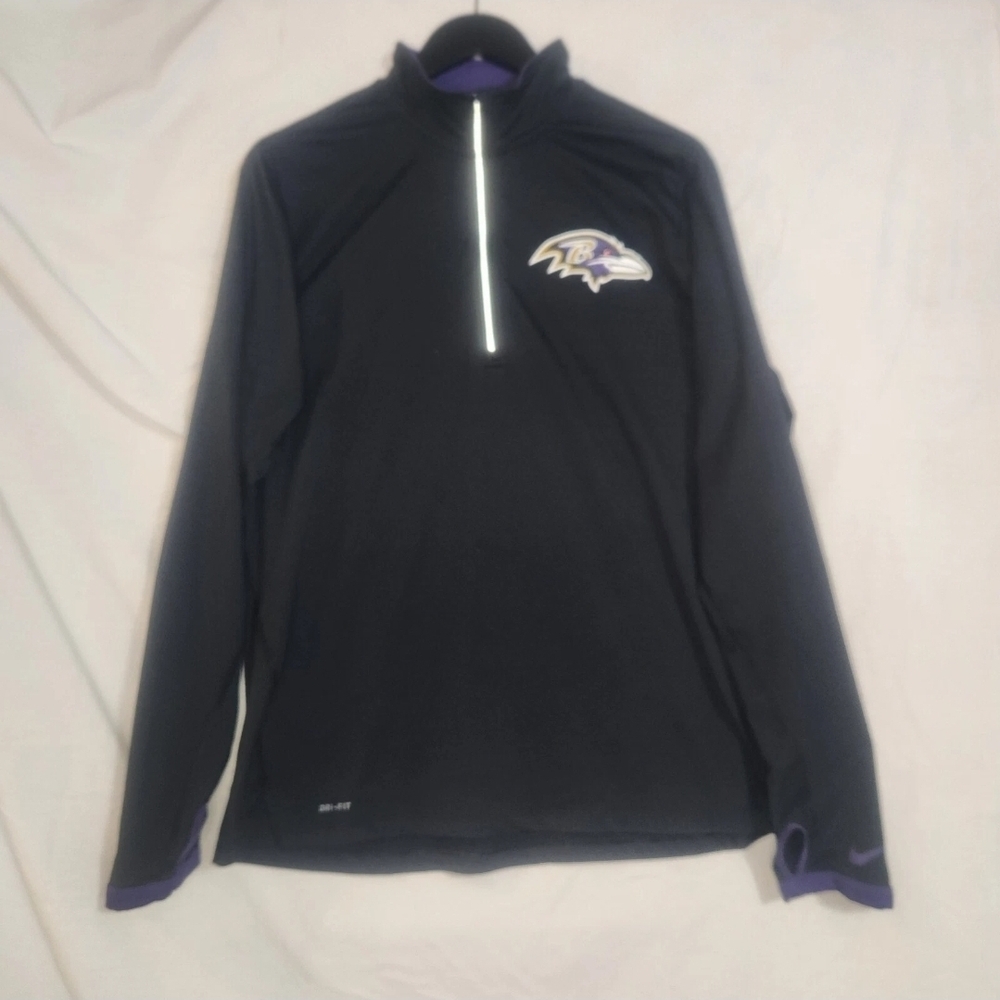 Women's Baltimore Ravens Quarter-Zip Pullover
